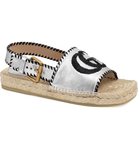 gucci pilar embroidered espadrilles|gucci espadrilles nordstrom rack.